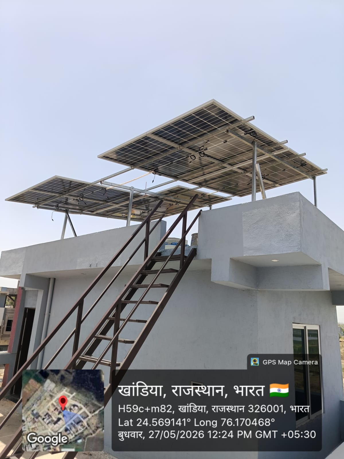 Solar installation by Gajendra Trading Company